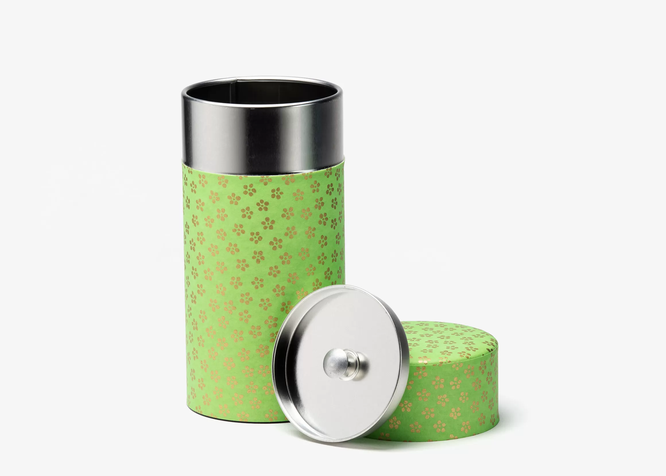 Outlet Sogen, Boite À Thé Papier Washi Vert 150G Boîtes Vides Décorées