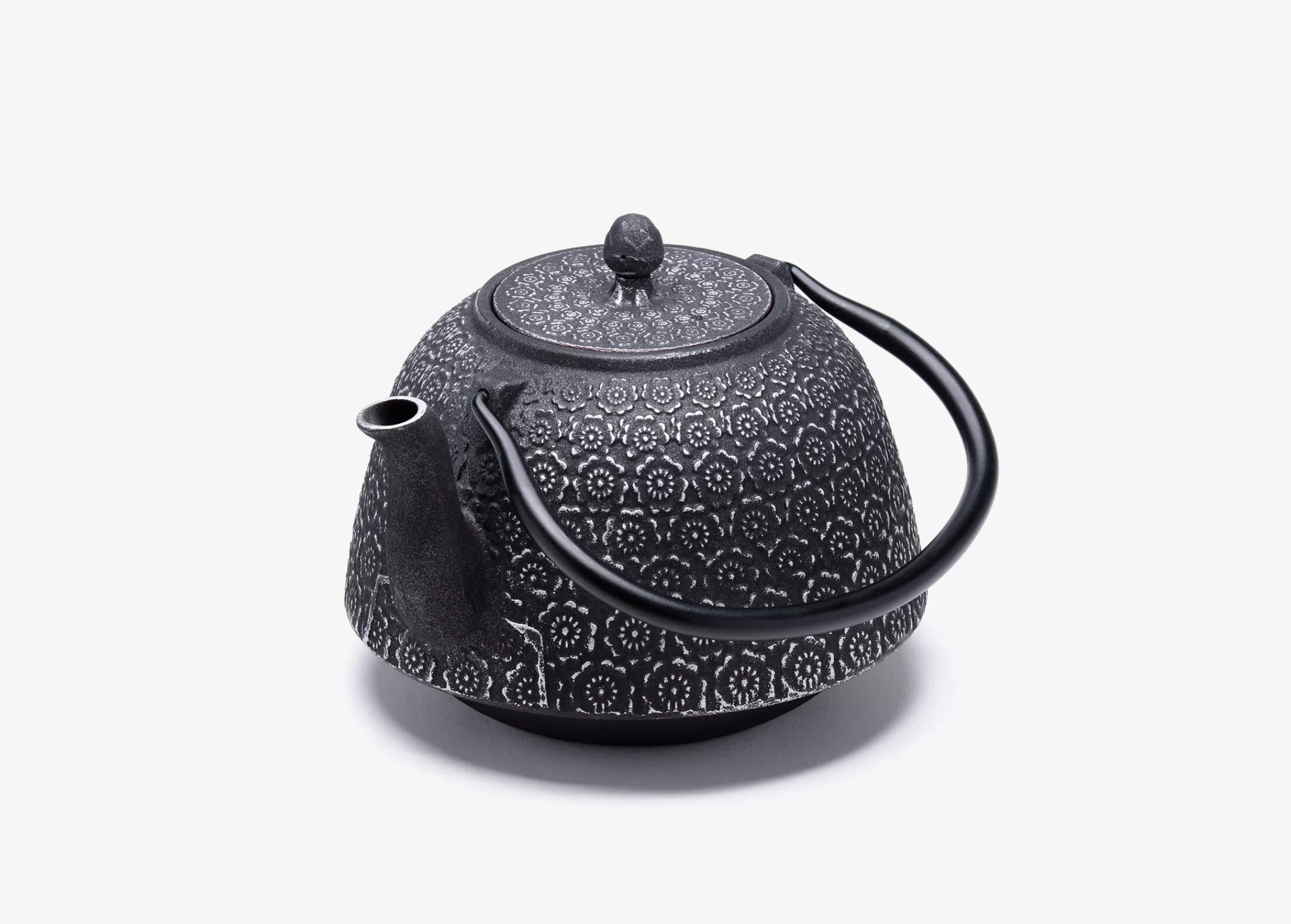 Hot Théiere Fonte De Chine - Huashu 1,3 L - Noire/Argent Fonte De Chine