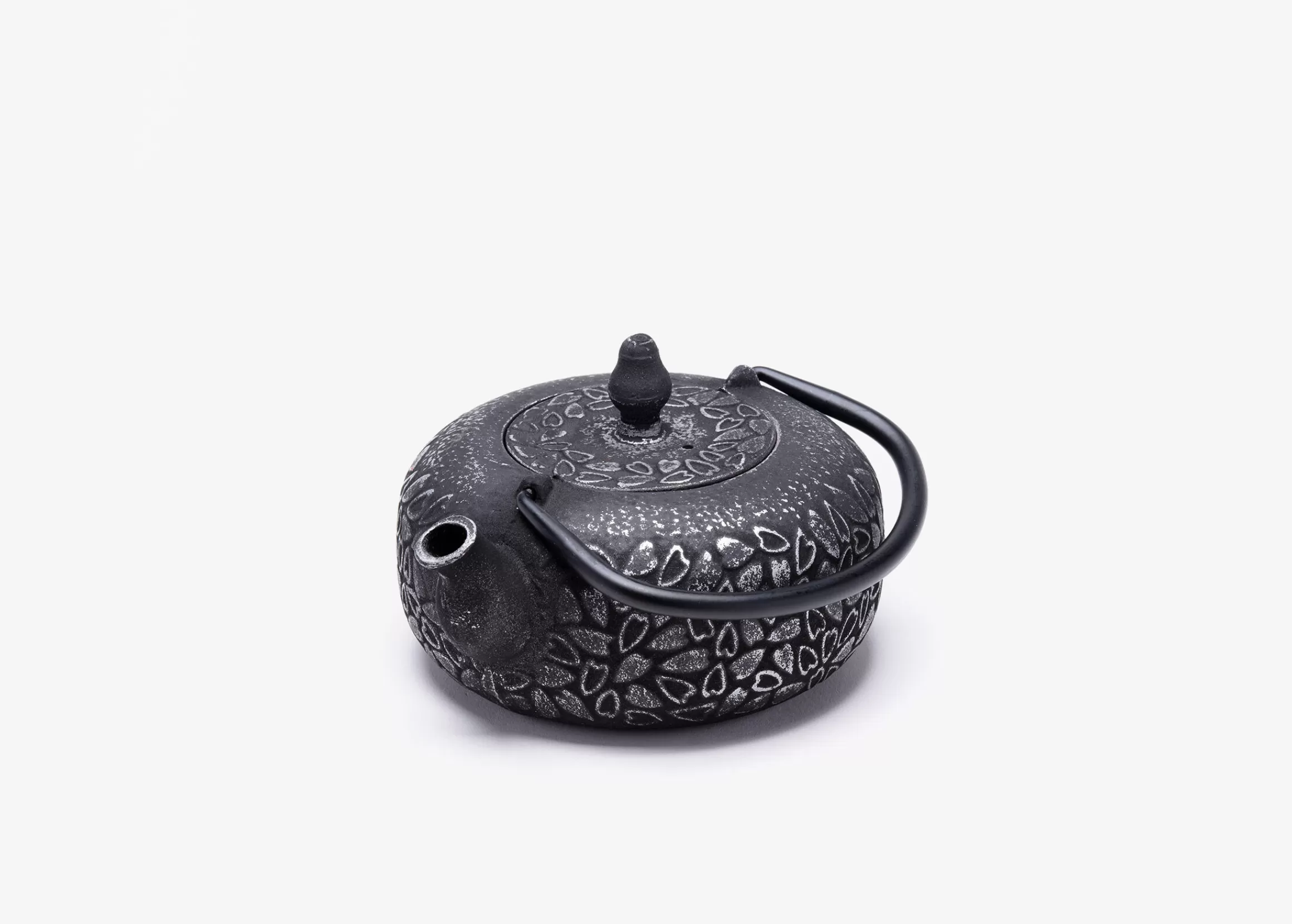 Clearance Théiere Fonte De Chine - Yezi 0,6 L - Noir/Argent Fonte De Chine